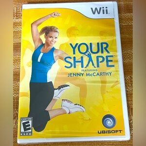 Your Shape: Featuring Jenny McCarthy (Nintendo Wii, 2009) New Factory Sealed
